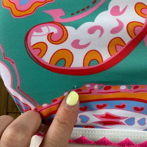 Boutique floral multicolor bikini