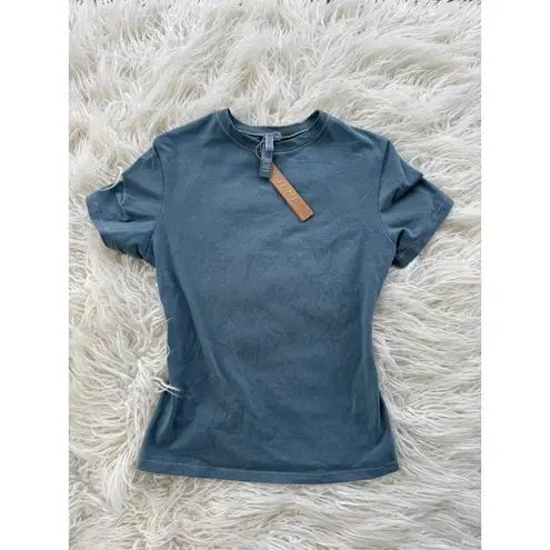 SKIMS Cotton Jersey T-Shirt Kyanite Size Small
