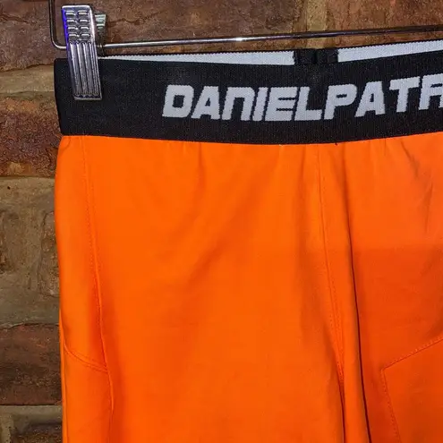 Daniel Patrick Neon Orange Athletic Bike Biker Shorts Women's Size Small