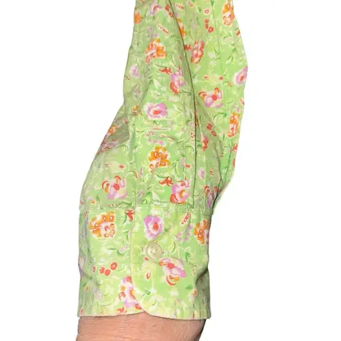 Polo Ralph Lauren Vintage Regent Classic Fit Floral Button Down Blouse