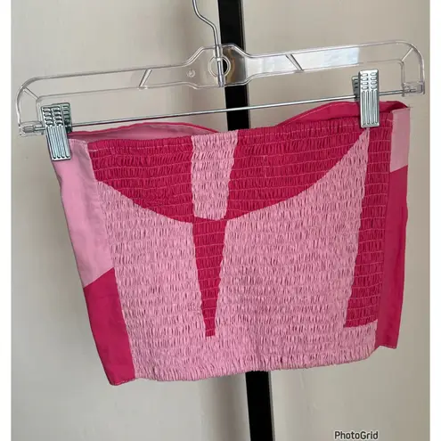 Revolve S/W/F Pink Strapless Top Small NEW - Image 4