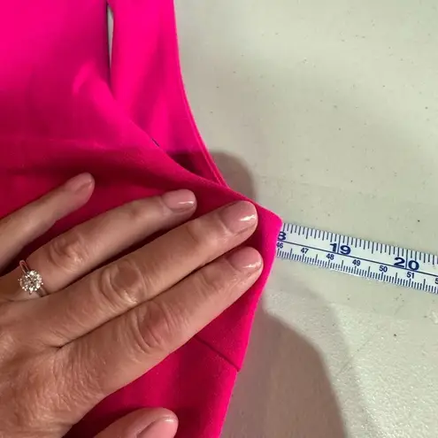 NWT RACHEL Rachel Roy One Shoulder Dress Pink Sizzle XL Elegant Party Cocktail