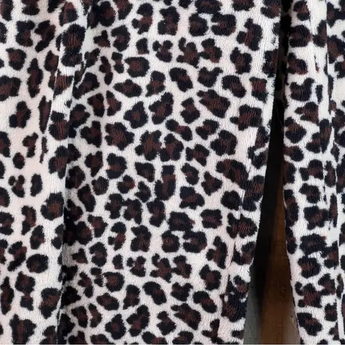 Willow Wear Size Small Fleece Pants Animal Print Black