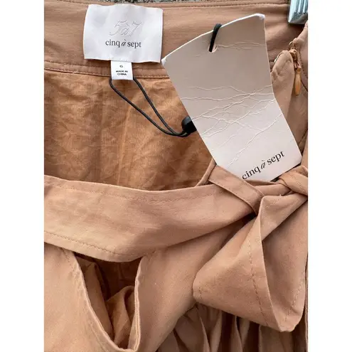Cinq à Sept Cinq a Sept Jackie Tiered MIDI A Line in Sahara Size 6 Pristine