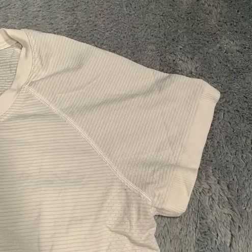 Lululemon  athletica White swiftly tech tee