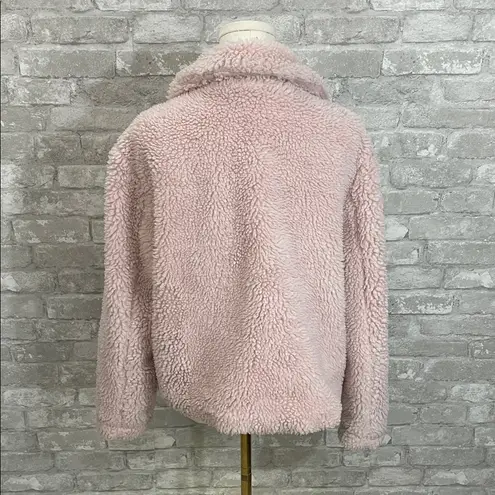 PacSun  Pink Sherpa Teddy Jacket