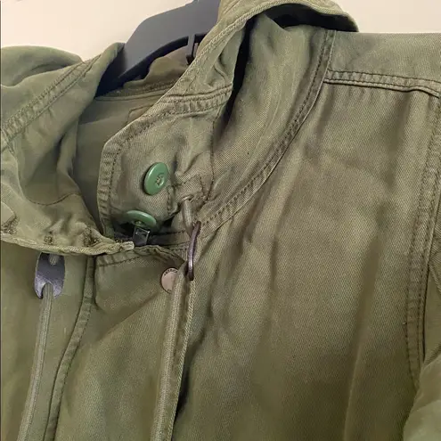 American Eagle Women’s  Outfitters Khaki Jacket army green utility coat small