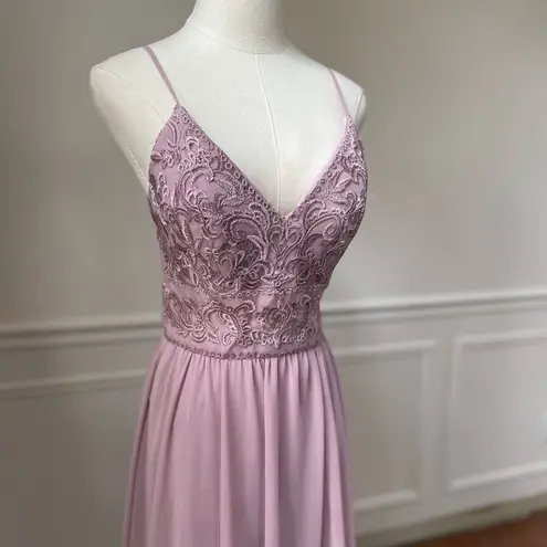 Kennedy Blue Cameron Formal Gown Bridesmaid Mauve 2