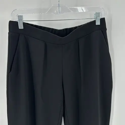 Jones New York  elastic waist tapered black pants office attire church date night