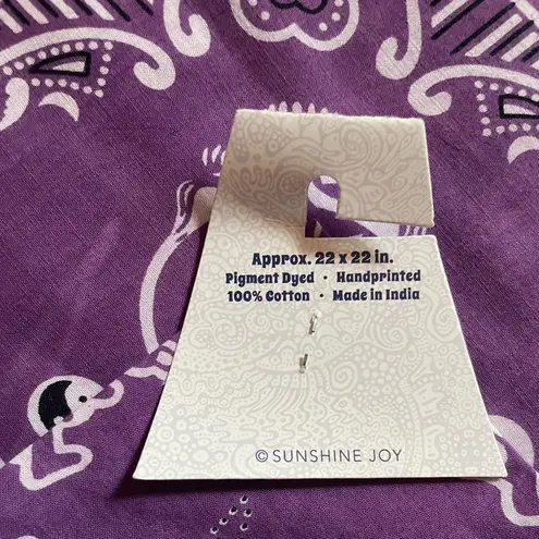 Grateful Dead  purple dancing bear bandana