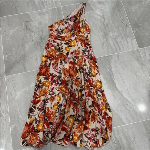 Petal and Pup Women’s Marietta Dress Size 10 Orange Floral