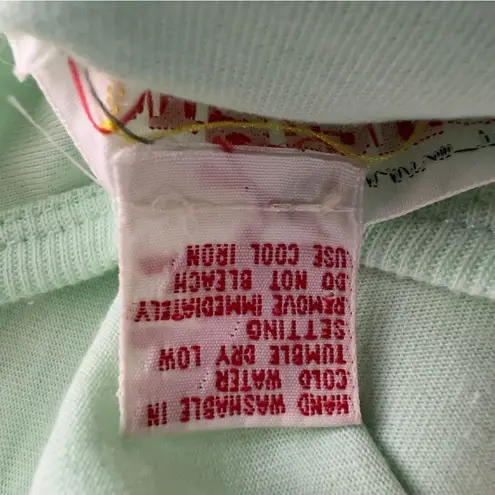 Energie Size Medium Light Green Scoop Neck Tank Top