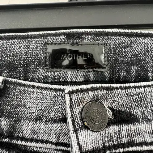 MOTHER The Insider Crop Step Fray in Train Stops Size 25 EUC Gray