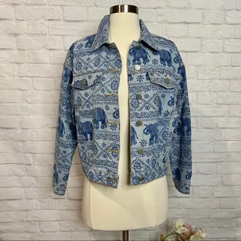 Boutique NEW Boho Denim Jacket