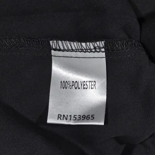 Area Stars Lee Puff Sleeve Blouse Black M NWT Size M