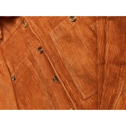 ABLE Joan Chore Shacket | Burnt Sienna | XXL | NWT Orange