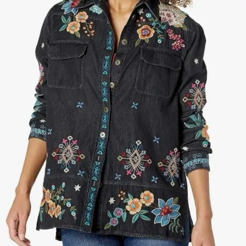 Johnny Was Francisca Floral Heavily Embroidered Jacket NWT RARE
