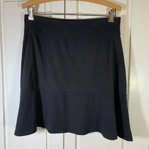 Love Hanna Andersson Black Flared Skirt Women's Large Casual Everyday Comfort