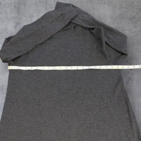 Marine layer Addison Turtleneck Sweater Dress, Dark Heather Gray Size Medium