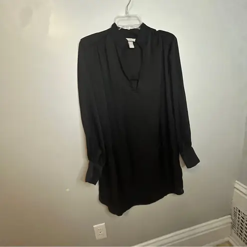 H&M  Black Long Sleeve Dress