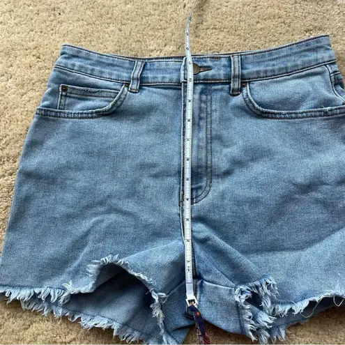 Billabong  High Rise Cutoff Blue Jean Shorts - Size 27 - EUC - Stretch