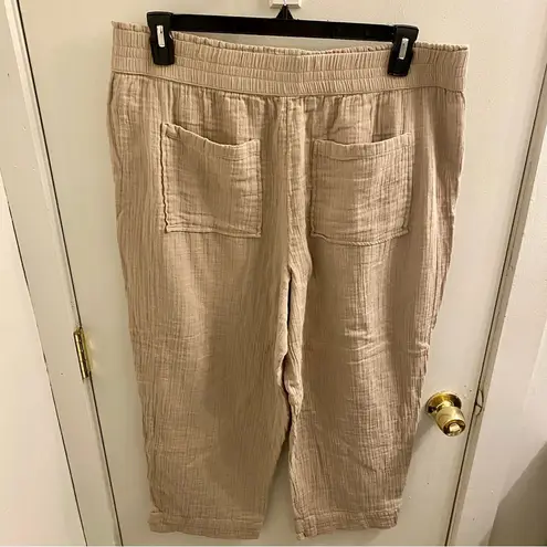 Loft  Outlet Wide Leg Pull On Pants Size XL