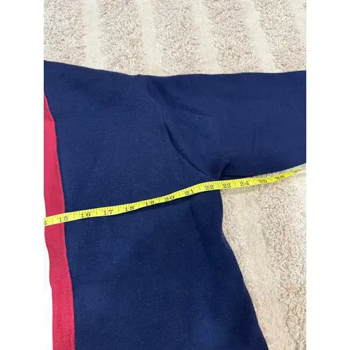 Sandro paris cardigan aNouchica striped-trim woven sweater collegiate coat navy