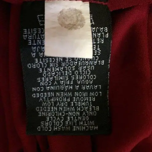 Norma Kamali Dress Womens S Used Red Stretch Excellent Used Condition