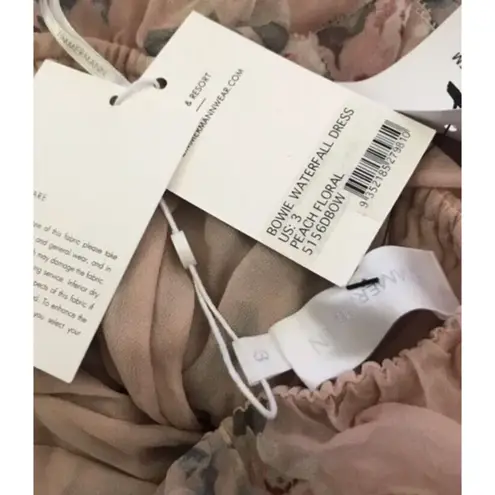 Zimmermann NWT  Bowie Waterfall Dress Size3