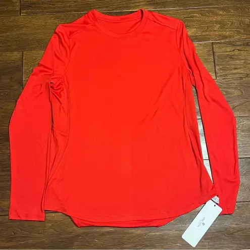 CRZ Yoga Women’s UPF 50+ Sun Long Sleeve Rash Guard Shirt Size Medium NWT