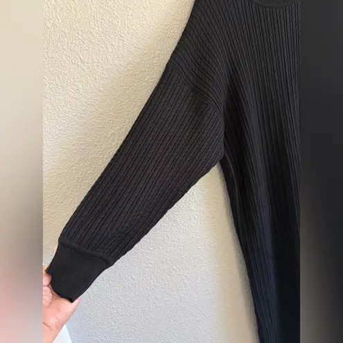 Misook  Cable Knit Long Sleeve Mock Neck Sweater Dress Size Small - Image 5