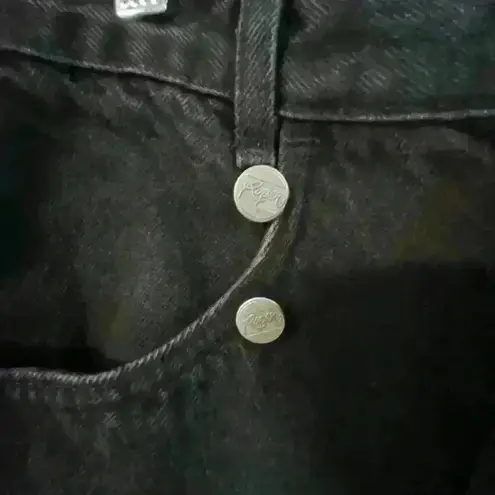 Vintage 90s Roper Bareback Faded Black Western Denim Made In USA Woman's Size 9