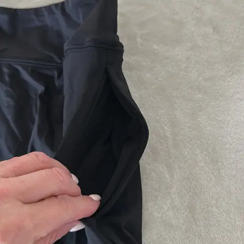 Lands' End  Black Swim Skirt Tiered