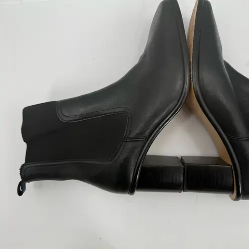 Patina Vero Boot 10.5 Portland Leather Goods Square Chelsea Heel Handmade Mexico Black