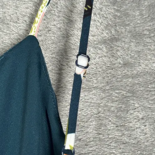 Chelsea28 Jumpsuit Floral Wide Leg Belted Casual Summer Outfit Size Medium