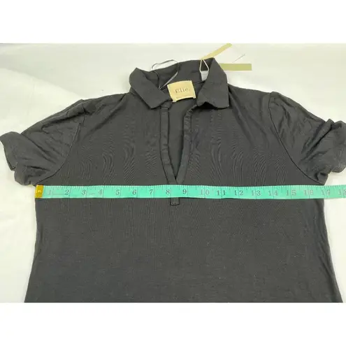 Elie Tahari Women's Black Shirt/Polo Sz S/P SKU 4203