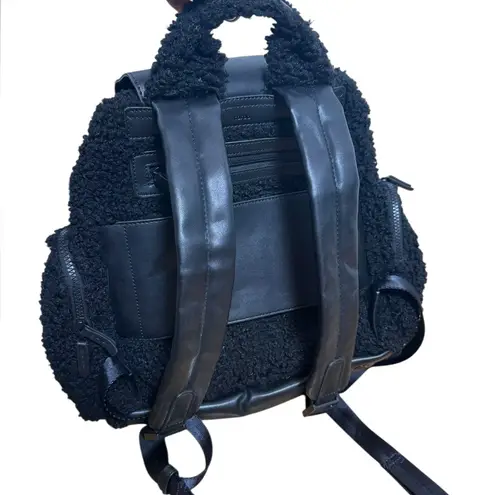Caraa x Free People Sherpa Small Cirrus Backpack in black