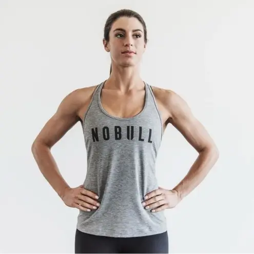 Nobull NWT Women’s Classic Racerback Tank - XXL - Heather Grey