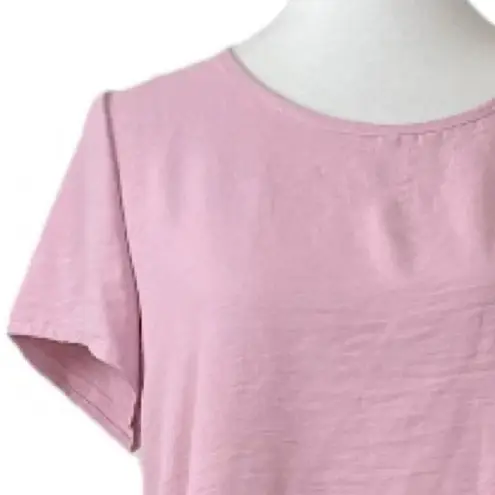 Saints New 2 Piece Set Wide Leg Pant Short Sleeve Top Blush Pink Women’s Size XL