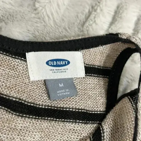 Old Navy 💙 Black and beige tank top