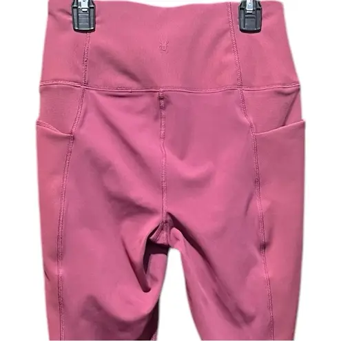 Spyder Active Pink Pocket Leggings Size Small