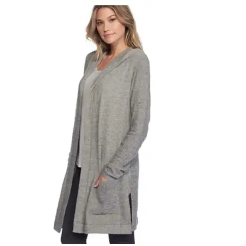 Barefoot Dreams CozyChic Light Resort Size Medium Dark Grey Loungewear