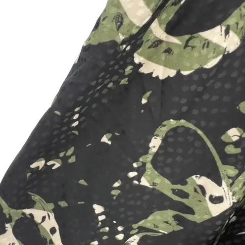 Karl Lagerfeld Ruffle Front V Neck Cami Large New