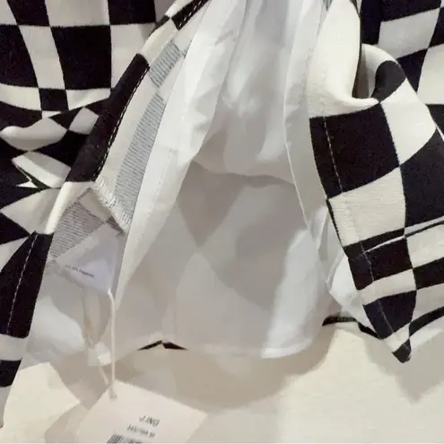 J.ING Black White Mini Skirt Size M NWT Size M