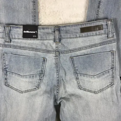 Dollhouse Light Wash Distressed Skinny Jeans NWT 29