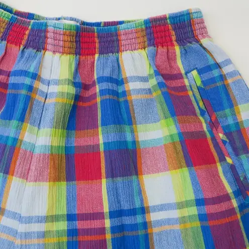 Vintage 80s Koret Francisca Petites Plaid Shorts Size L