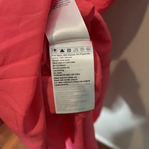 Ba&sh Linda Midi Dress in Jelly Pink Sz 0