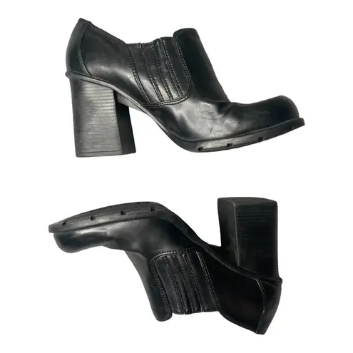 American Eagle Vintage 90s/Y2K  Black Chunky Block Heels Size 10