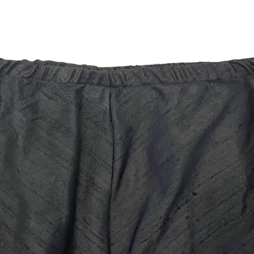 Lee Andersen Womens 3X Vamp Pants Cropped Black Silk USA