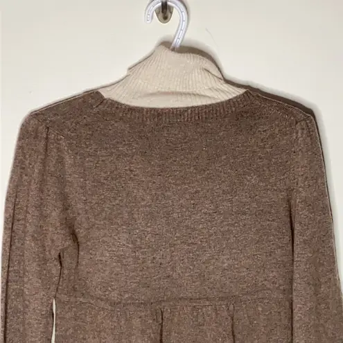 BCBGMAXAZRIA  Y2K layered look babydoll sweater size M